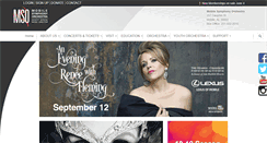 Desktop Screenshot of mobilesymphony.org