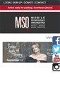 Mobile Screenshot of mobilesymphony.org